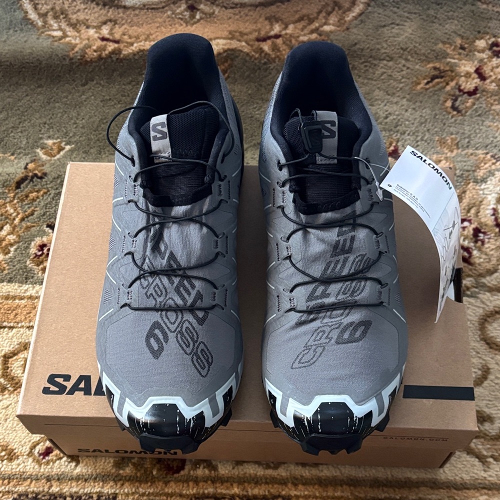 NEW Salomon Speedcross 6 Quiet Shade Black Shoes